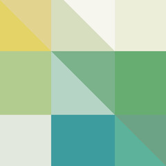 Fototapeta premium Abstract color Low-Polygones Generative Art background illustration