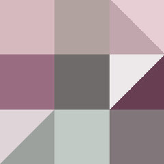 Obraz premium Abstract color Low-Polygones Generative Art background illustration