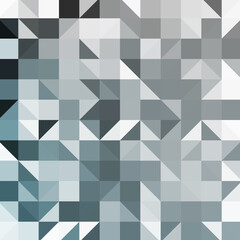 Abstract color Low-Polygones Generative Art background illustration