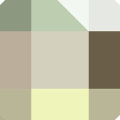 Fototapeta premium Abstract color Low-Polygones Generative Art background illustration