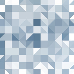 Fototapeta premium Abstract color Low-Polygones Generative Art background illustration