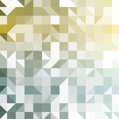Abstract color Low-Polygones Generative Art background illustration