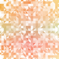 Abstract color Low-Polygones Generative Art background illustration