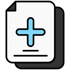 Obraz premium Add Note Icon Vector Illustration