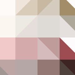 Abstract color Low-Polygones Generative Art background illustration