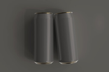 500ml Sleek Soda Can