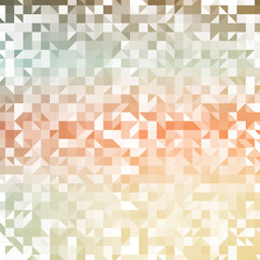 Abstract color Low-Polygones Generative Art background illustration