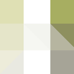 Fototapeta premium Abstract color Low-Polygones Generative Art background illustration