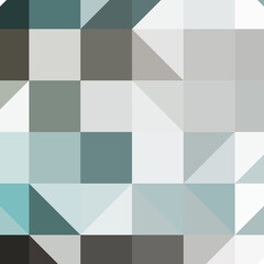 Abstract color Low-Polygones Generative Art background illustration
