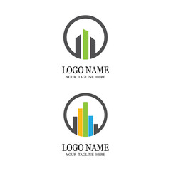 Business Finance professional logo template vector