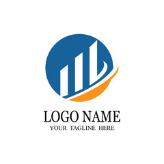 Business Finance professional logo template vector