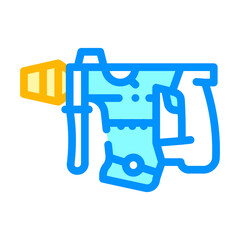 perforator tool color icon vector. perforator tool sign. isolated symbol illustration