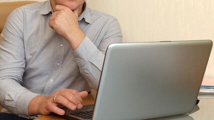 Hands of business person