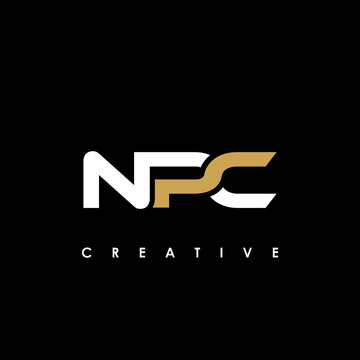 NPC Letter Initial Logo Design Template Vector Illustration