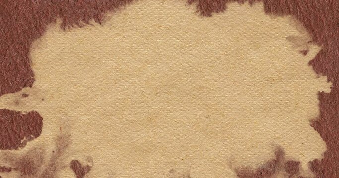 abstract vintage paper texture background with ink splash motion effect