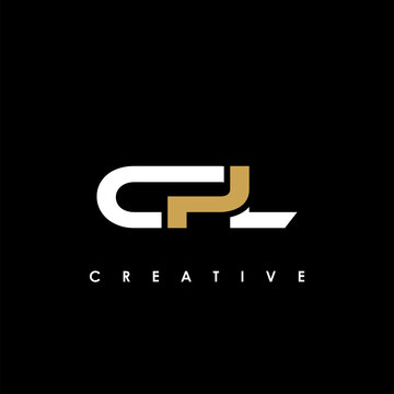 CPL Letter Initial Logo Design Template Vector Illustration
