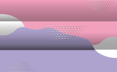Stylish abstract delicate geometric background.