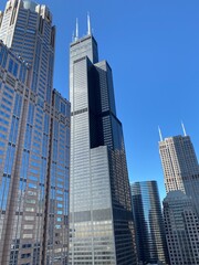 Windy City Chicago beautiful skyline