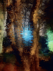 Obraz na płótnie Canvas background with tree
