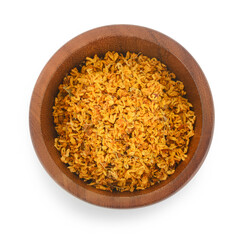 Sweet Osmanthus Tea isolated on white