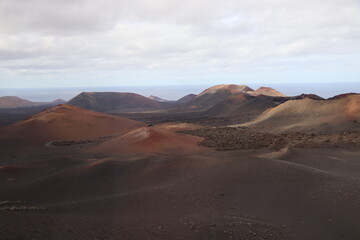 Timanfaya National Park Lanzarote Îles Canaries Espagne
