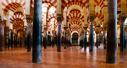 Fototapeta na wymiar Mezquita - low perspective