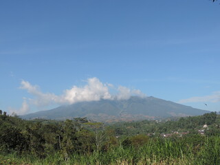 landscape with clouds