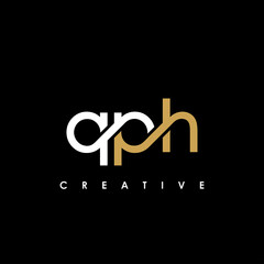 QPH Letter Initial Logo Design Template Vector Illustration