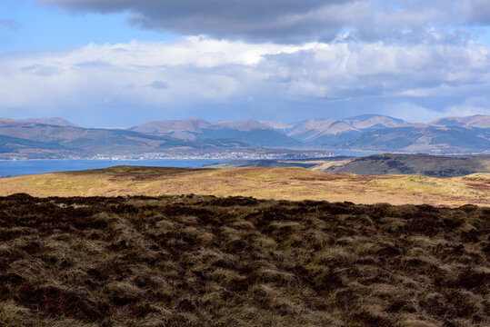 View of Dunoon, Scotland from Creuch Hill