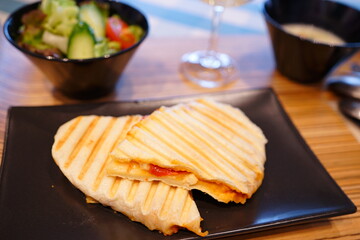 Italian Panini bread, Sandwich - パニーニ サンドイッチ