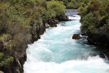 Huka Wasserfall / Huka Falls /