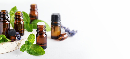 Concept of aromatherapy and alternative medicine.
