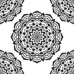 Mandala vector design template