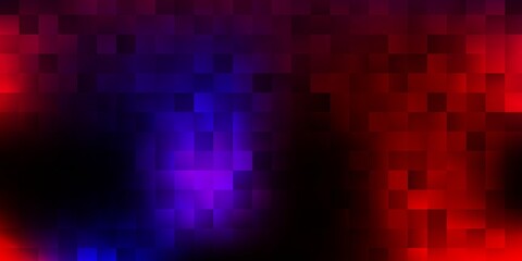 Dark pink, yellow vector layout with lines, rectangles.