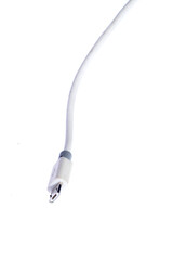 white mini usb connection