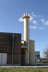 Biomassekraftwerk. Holzkraftwerk.