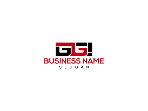 Letter GGI Logo Icon Vector Image Design