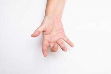 Hand and finger problems with muscle contraction