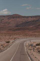 road through the desert