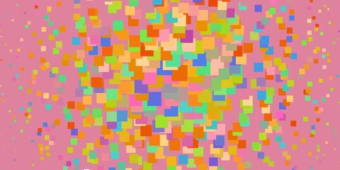 Light Multicolor vector background in polygonal style.