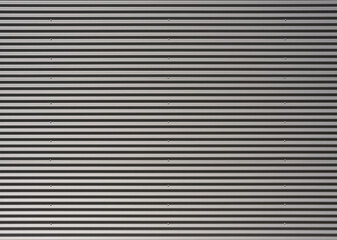 Obraz premium corrugated iron sheet, aluminum Facade of a warehouse as background texture