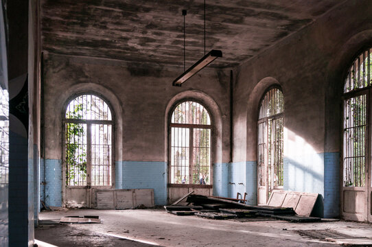 Abandoned psychiatric hospital
