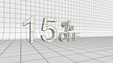 14 percent Discount off offer