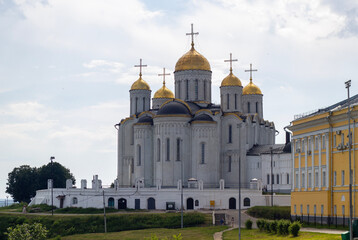 Fototapeta na wymiar Cathedral of Assumption in Vladimir, Russia