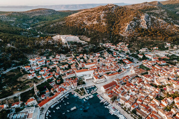 Fototapeta premium Hvar Island, Croatia, Adriatic Sea