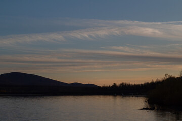 Sunset in Quebec