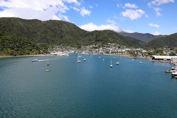 Obraz premium Hafen Picton / Harbor Picton /