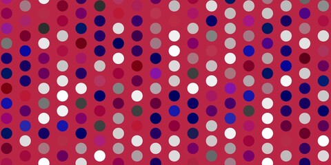 Light pink vector texture with disks.