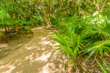 Mayan Ruins of Tulum. Tulum Archaeological Site. Mexico.