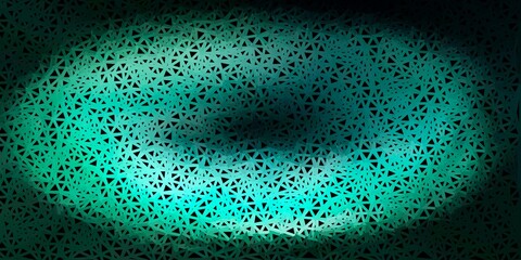 Light green vector gradient polygon design.